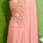 Unstitched silk salwar Suit for Women