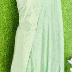 Semi silk Unstitched Churidar Material