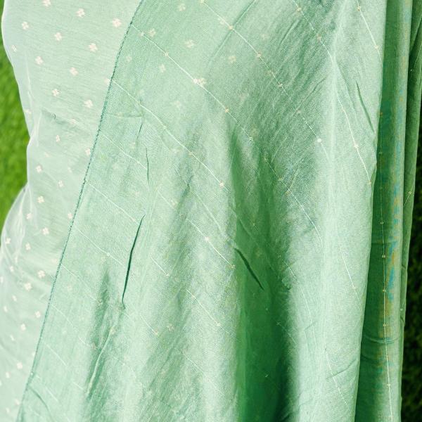 Semi silk Unstitched Churidar Material