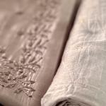 Unstitched churidar silk material