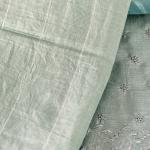 Unstitched churidar silk material