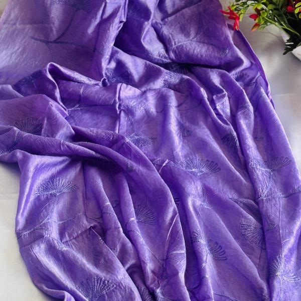 Stylish thread embroidered duppattas for women