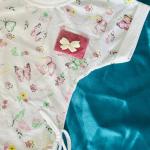 Kid's girls top with cotton blend Skirts.