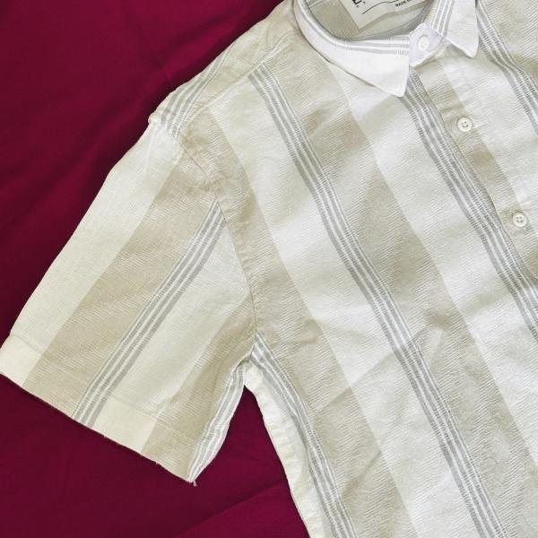 stripe printed shirt